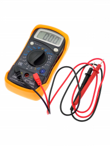 Мультиметр цифровой с прозвонкой в калоше тестер тока и напряжения Орбита OT-INM26